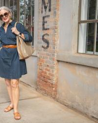 why i love summer dresses | the shirtdress