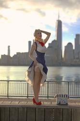 Patriotic Pinup || July with SIL