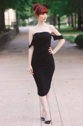 LBBD--Little Black Bardot Dress