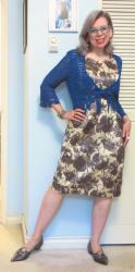 Fancy Friday: Metal Dress Flashback, Blue Crochet, and Sphinx Cat