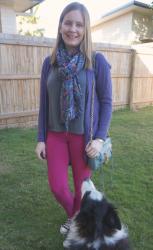 Matching Scarves To Skinny Jeans - Weekday Wear Link Up