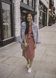 Easy and Effortless Striped Dress