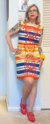 Two-Fer Outfits, and Three-Fer Flashbacks: Jammy Dresses and Funky Shoes