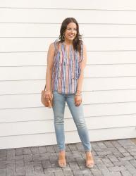 How To Style Light Wash Jeans for Summer
