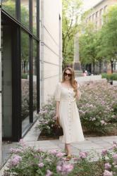 A Little White Dress in the Old Port