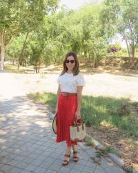 RED SKIRT