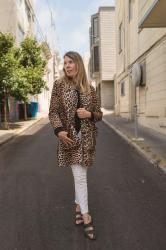 What to wear with a leopard-print coat