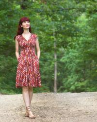 Nature Walk: Nora Dress in Feathers