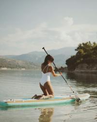 With Siren SUP on the most beautiful lake in France