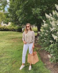 Wearing White Denim from Summer to Fall