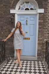 Joules Striped Dress in London