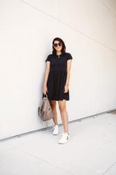Easy Black Dress under $30