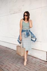 Printed Slip Dress