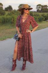Transitional western style outfit 