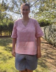 Sewn: A Checkered Blouse