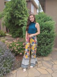 Two Ways to Wear Bold Pants | Graceful Rags