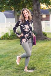 Thursday Fashion Files Link Up #274 – Dark Florals for the Fall