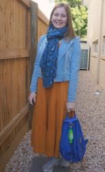 2 Ways To Wear Kmart Amber Tiered Midi Dress | Weekday Wear Link Up