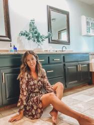 Bathroom Counter makeover