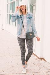 Casual Camo Leggings Outfit