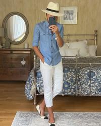 WIW - How To Style A Chambray Shirt