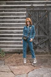 DENIM JUMPSUIT