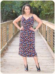 True Bias Calvin Wrap Dress!