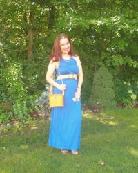 Thursday Moda #222: Wearing Blue for the National Day Against Human Trafficking.
