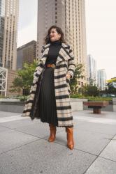 35 Affordable Womens Plaid Coats You’ll Love This Fall & Winter