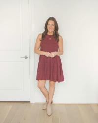 Seven Ways to Style a Swing Dress for Fall