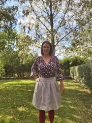 Sewn: A Signature Outfit (Brumby skirt and Burda top)