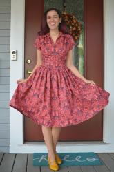 nora shirtdress pattern review