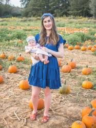 Scarlett’s First Pumpkin Patch