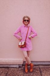 Robe 60s rose 