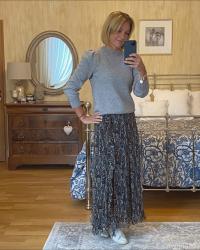 WIW - How To Style A Summer Maxi Skirt In Autumn
