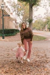 Corduroy Styles for Moms and Littles