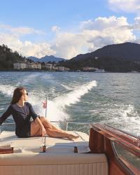 Exploring Lake Como by Boat