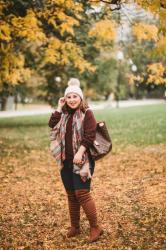 Classic Fall Look At The Boston Public Garden