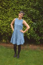 {French Navy} Fleetwood Dress