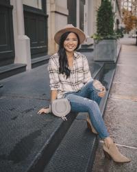 The Perfect Plaid Shirt for a Warm Weather Fall