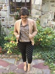 black & tan (& patterned)