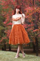 Pumpkin Spice Cupcake Dress