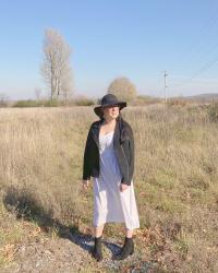 Inspired by Curated by Jennifer: Linen Dress and Flowerless Fields