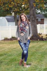Thursday Fashion Files Link Up #283 – The Waffle Tunic, the Perfect Fall Staple + GIVEAWAY