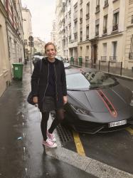 Lamborghini et chaussures à paillettes