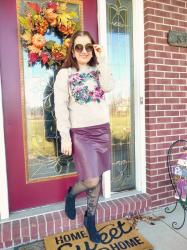 Thursday Moda #236: Thrifted Style in a Skirt.
