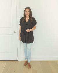 Six Ways to Wear a Long Black Tunic for Fall