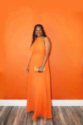 Women’s Tall Orange Dresses