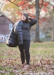 Socially Distant Dressing in Winter