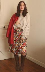 Fleurs d’automne et gros pull